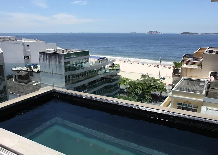 Rio055-Cobertura De Luxo Com Piscina No Leblon, Na Rainha Guilhermina Perto Da Delfim Moreira